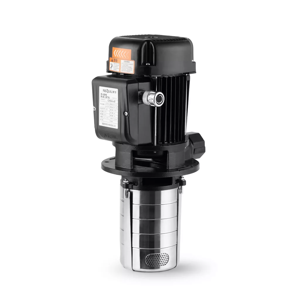 RisFull အလွန်အမင်းဖိအားလျှပ်စစ်စုပ်စက်စီးပွားဖြစ်စီးဆင်းမှု rated flowercial flow 2m³ / H ကိုလွှမ်းမိုးသောသံမဏိသံမဏိ